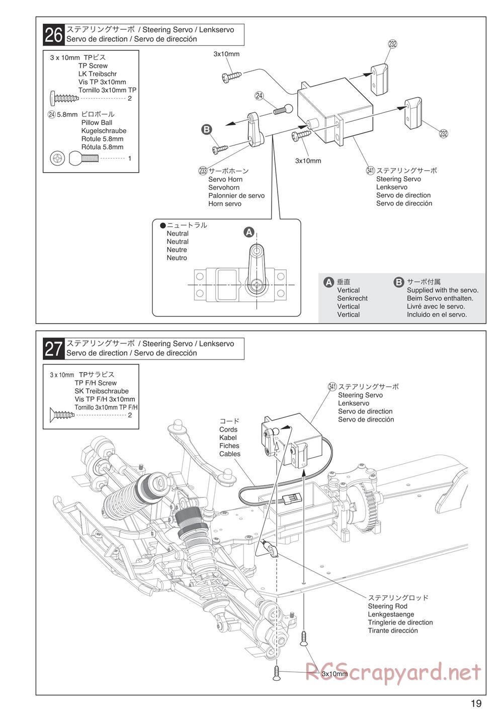 Kyosho - DMT VE-R - Manual - Page 19