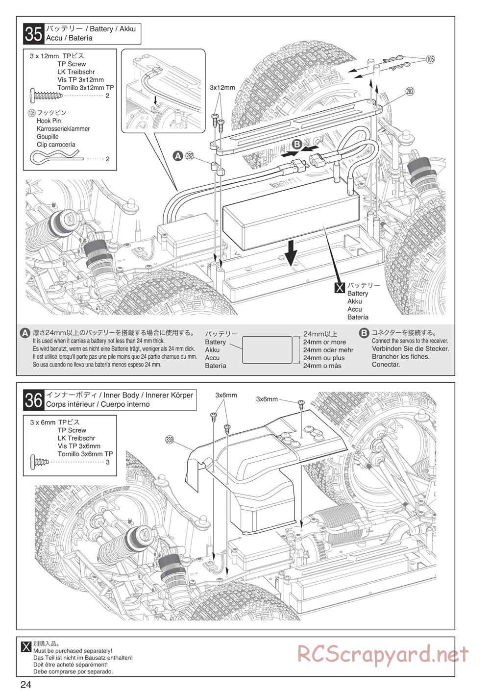 Kyosho - DMT VE-R - Manual - Page 24