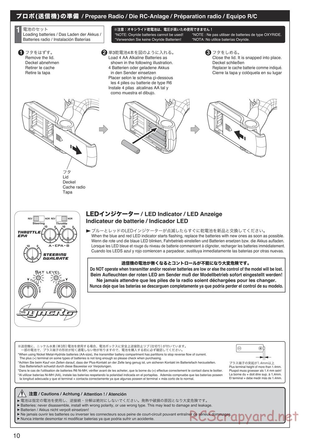 Kyosho - DMT VE-R - Manual - Page 10