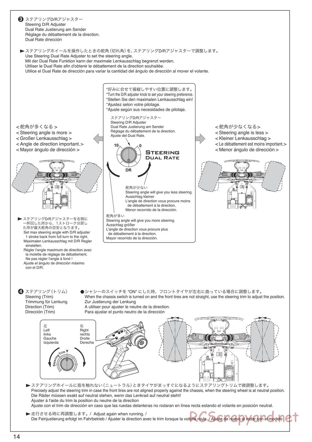 Kyosho - DMT VE-R - Manual - Page 14