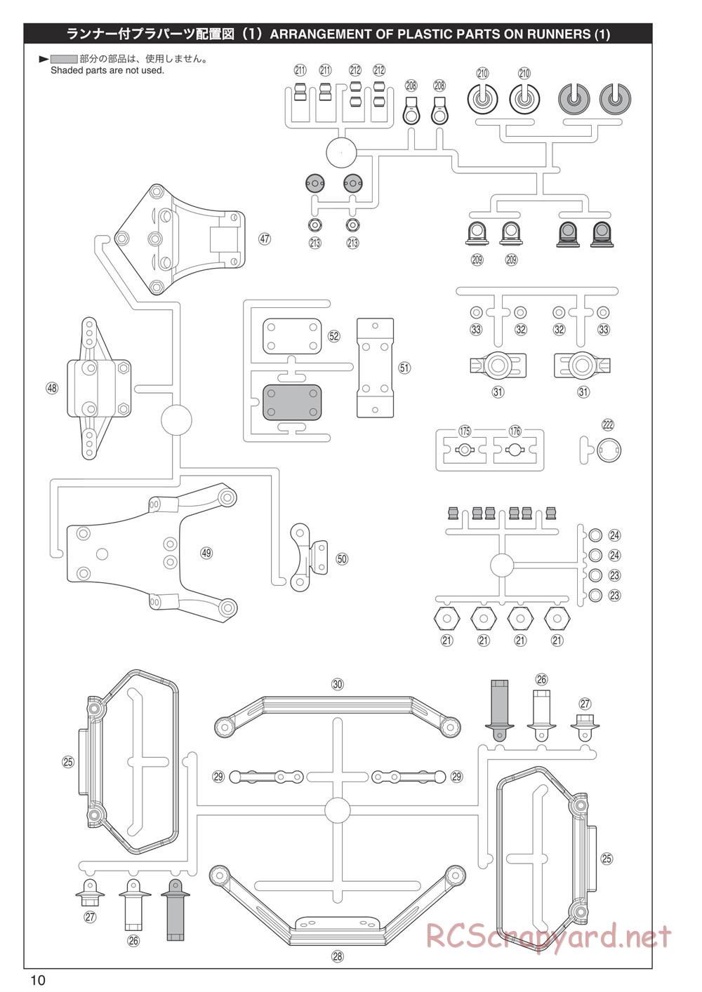 Kyosho - Ultima SCR - Manual - Page 10