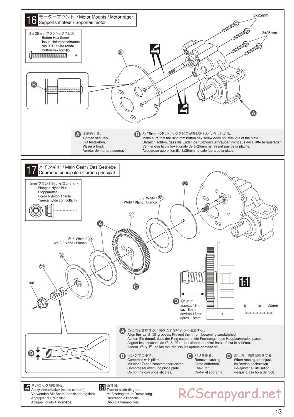 Kyosho - Ultima-SC - Manual - Page 13