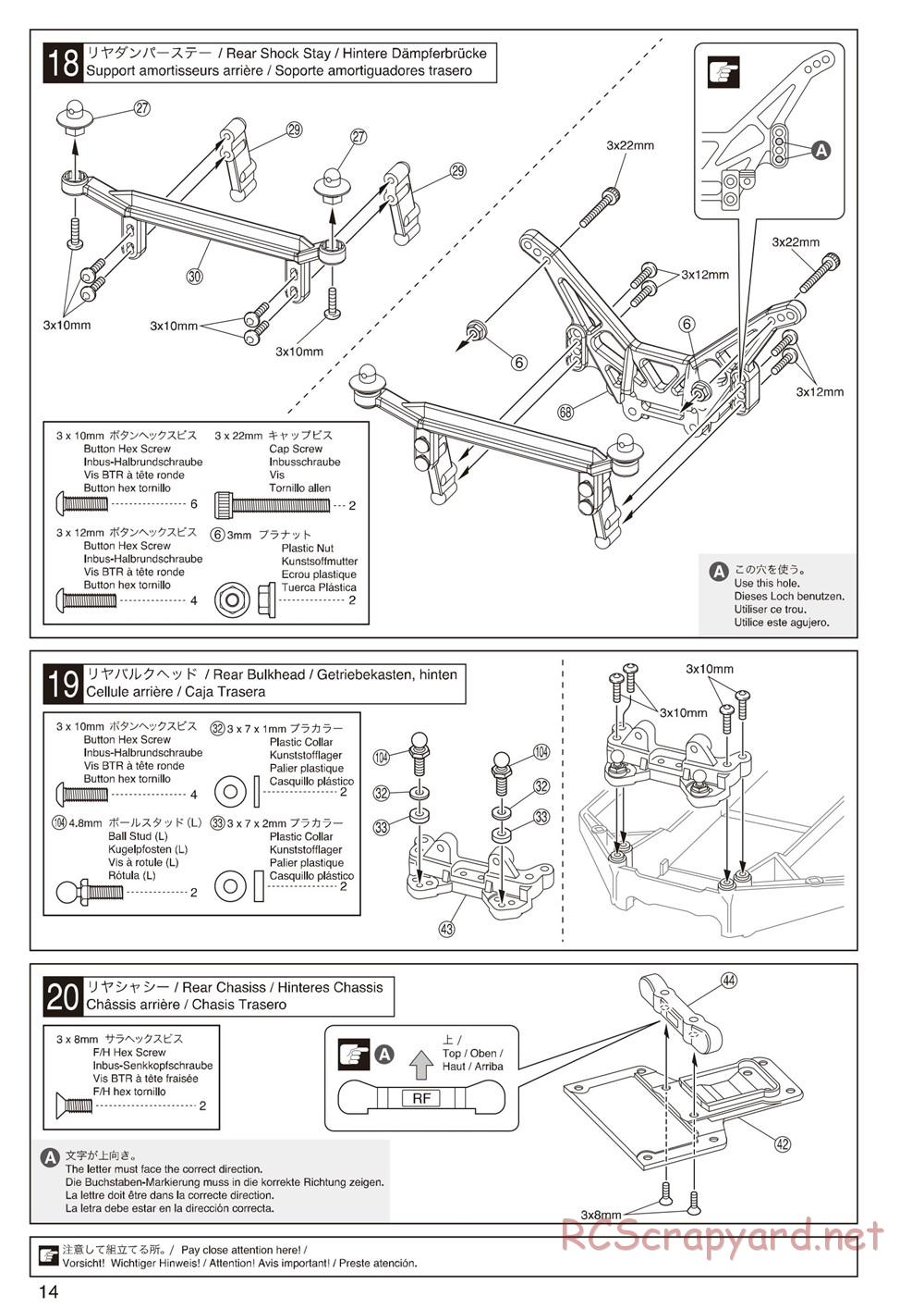 Kyosho - Ultima-SC - Manual - Page 14