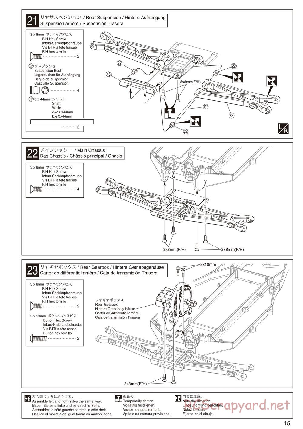 Kyosho - Ultima-SC - Manual - Page 15