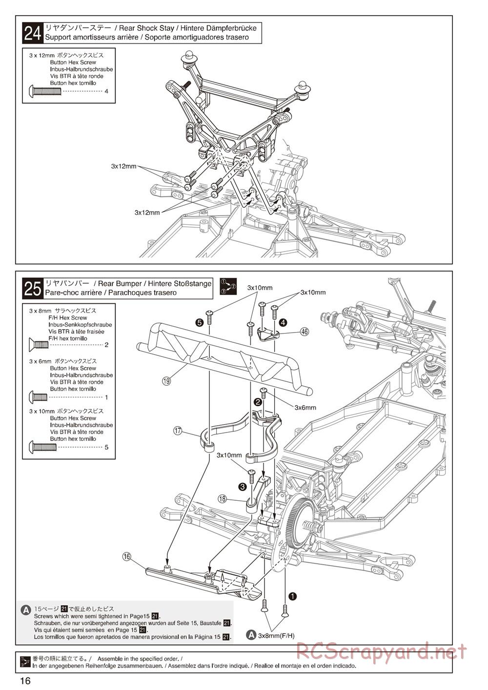 Kyosho - Ultima-SC - Manual - Page 16