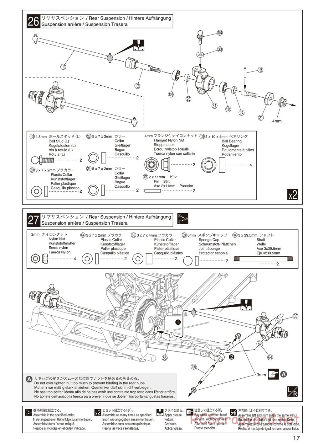 Kyosho - Ultima-SC - Manual - Page 17