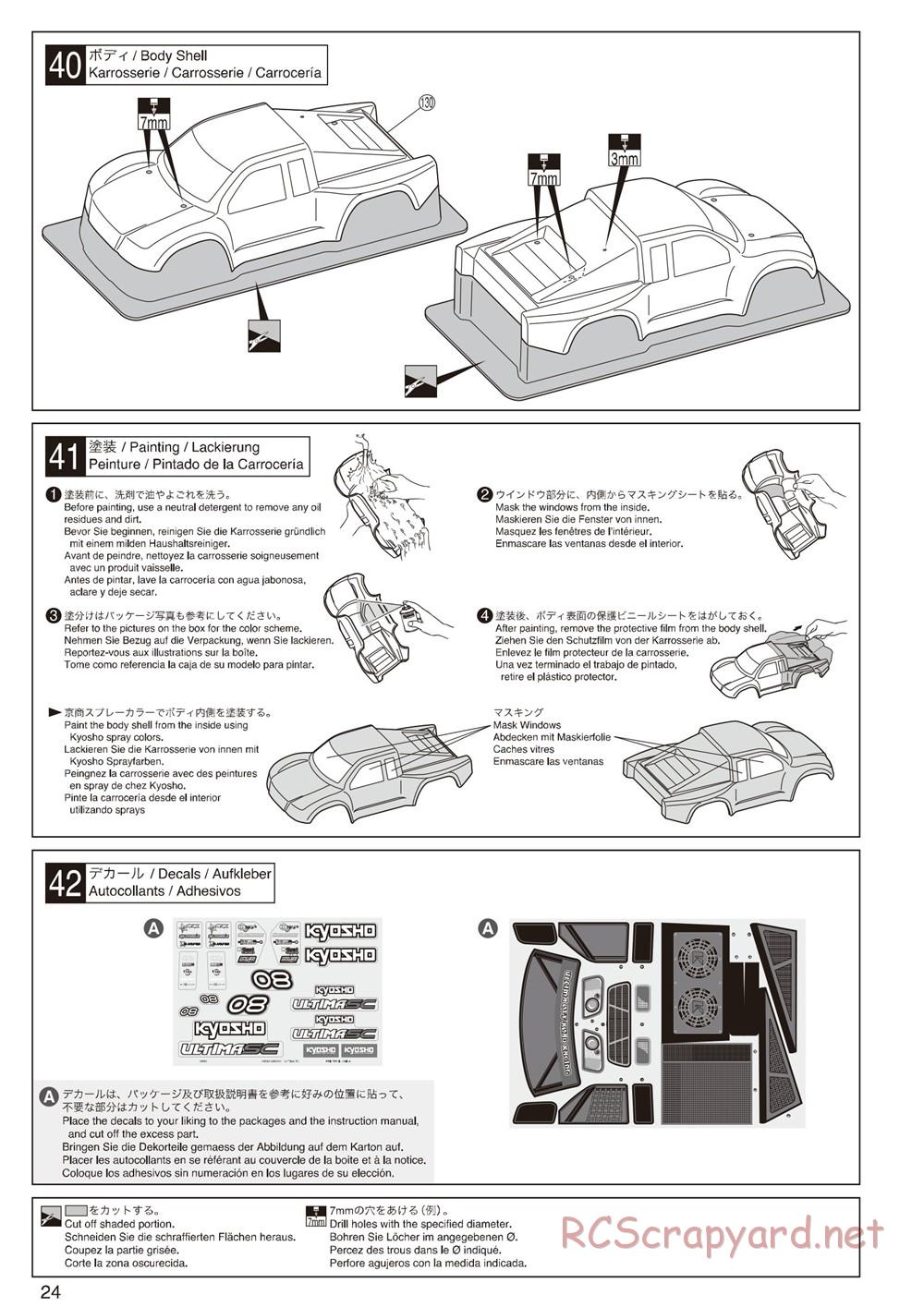Kyosho - Ultima-SC - Manual - Page 24