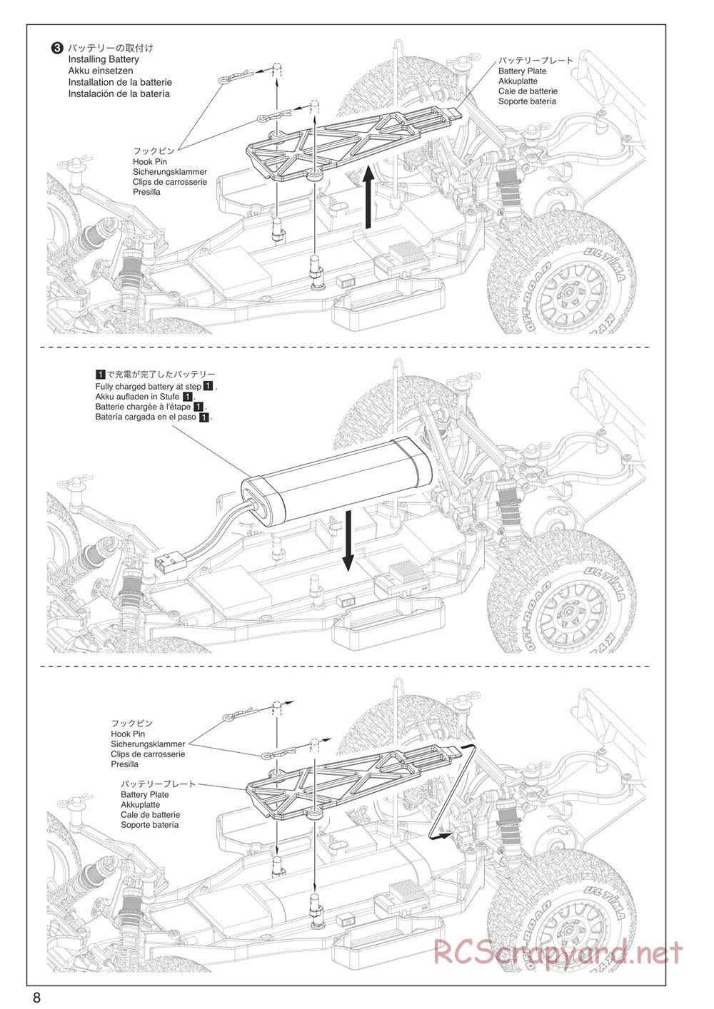 Kyosho - Ultima-SC - Manual - Page 8