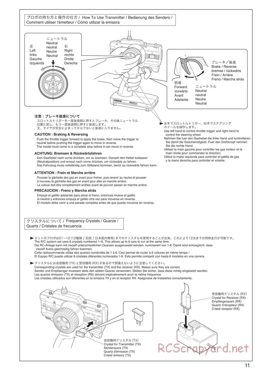 Kyosho - Ultima-SC - Manual - Page 11