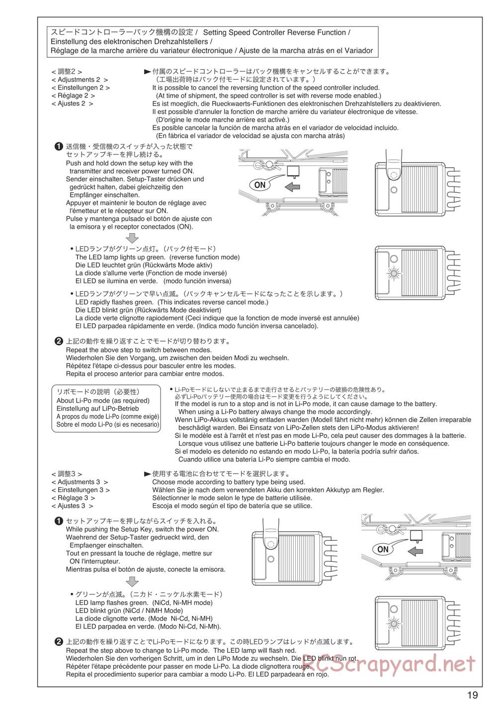 Kyosho - Ultima-SC - Manual - Page 19