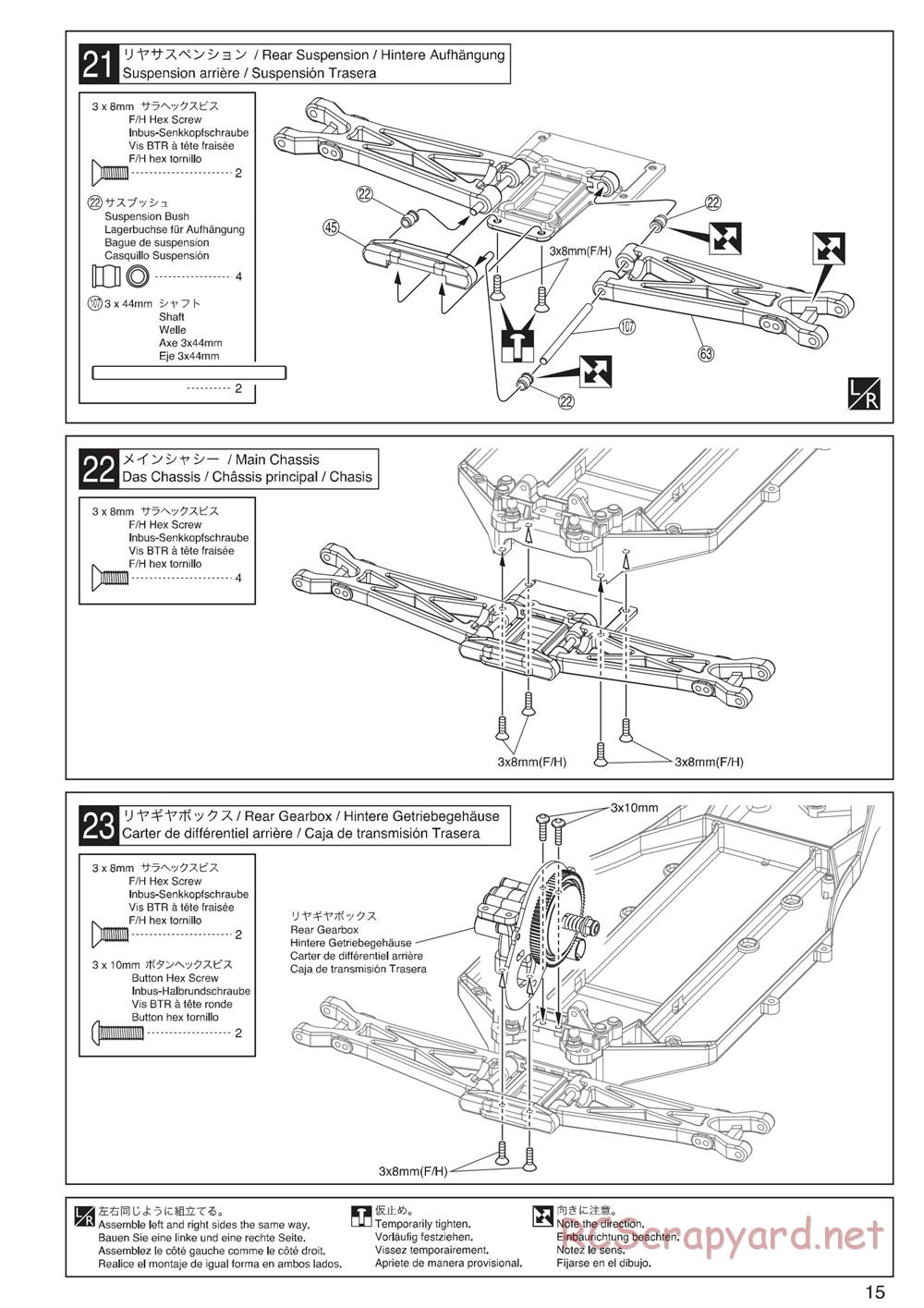 Kyosho - Ultima-DB - Manual - Page 15