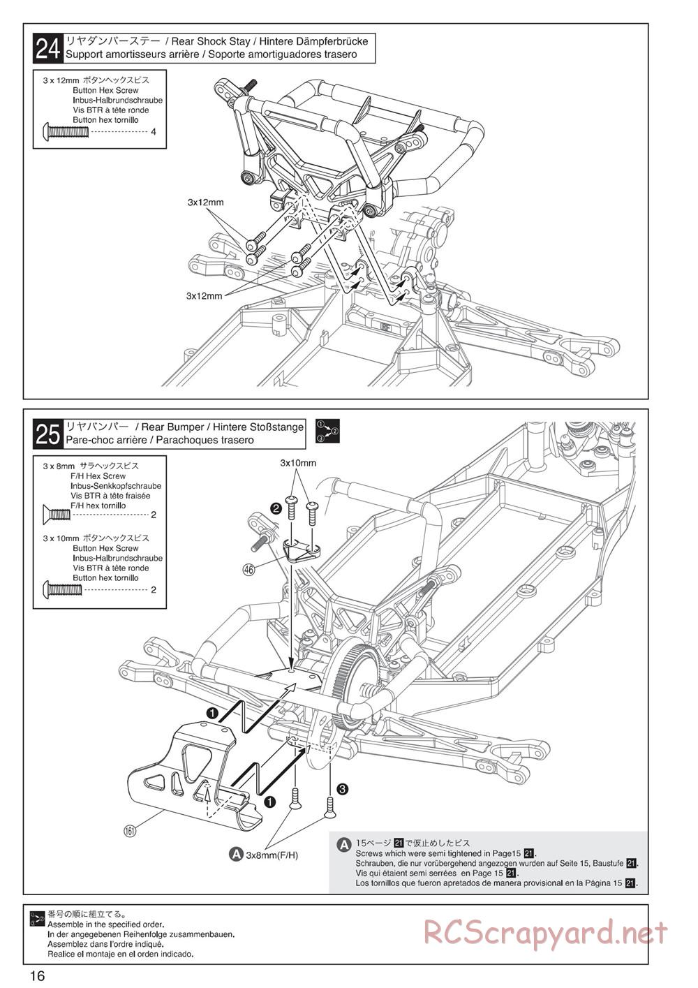 Kyosho - Ultima-DB - Manual - Page 16