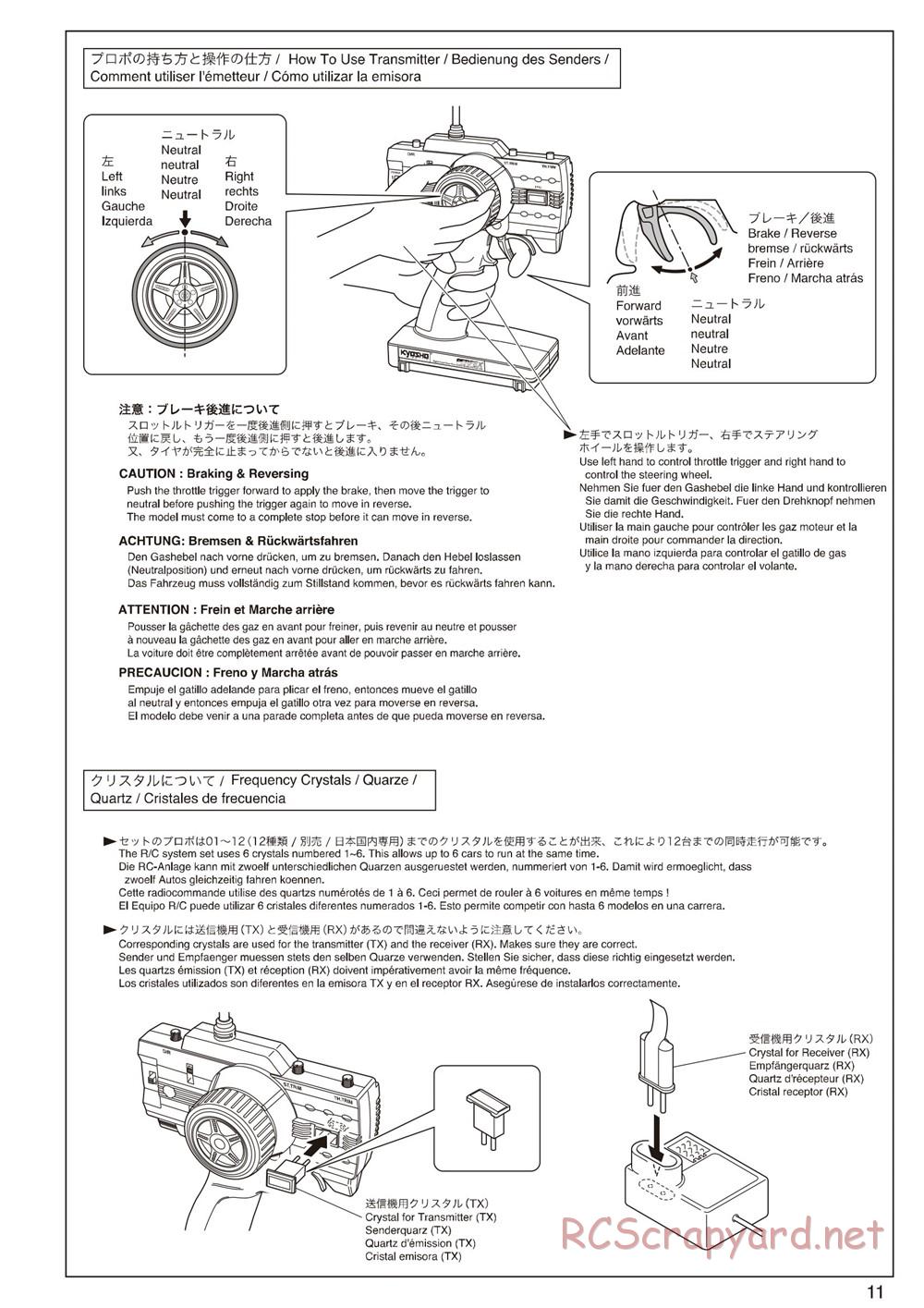 Kyosho - Ultima-DB - Manual - Page 11