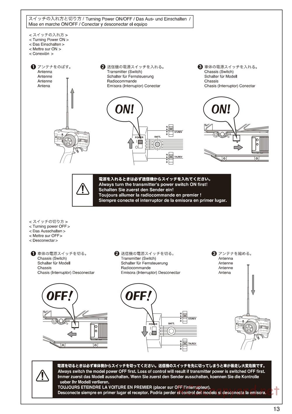 Kyosho - Ultima-DB - Manual - Page 13