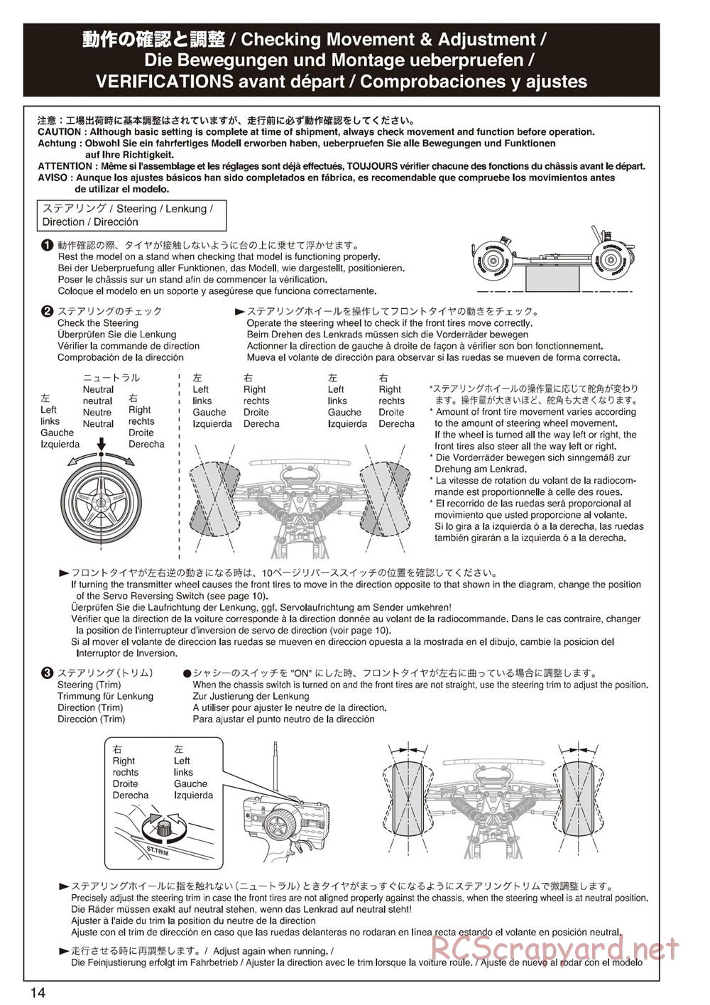 Kyosho - Ultima-DB - Manual - Page 14