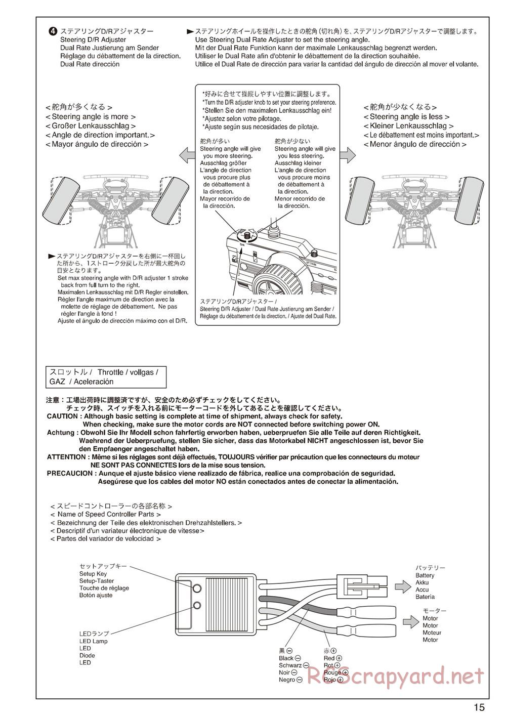 Kyosho - Ultima-DB - Manual - Page 15