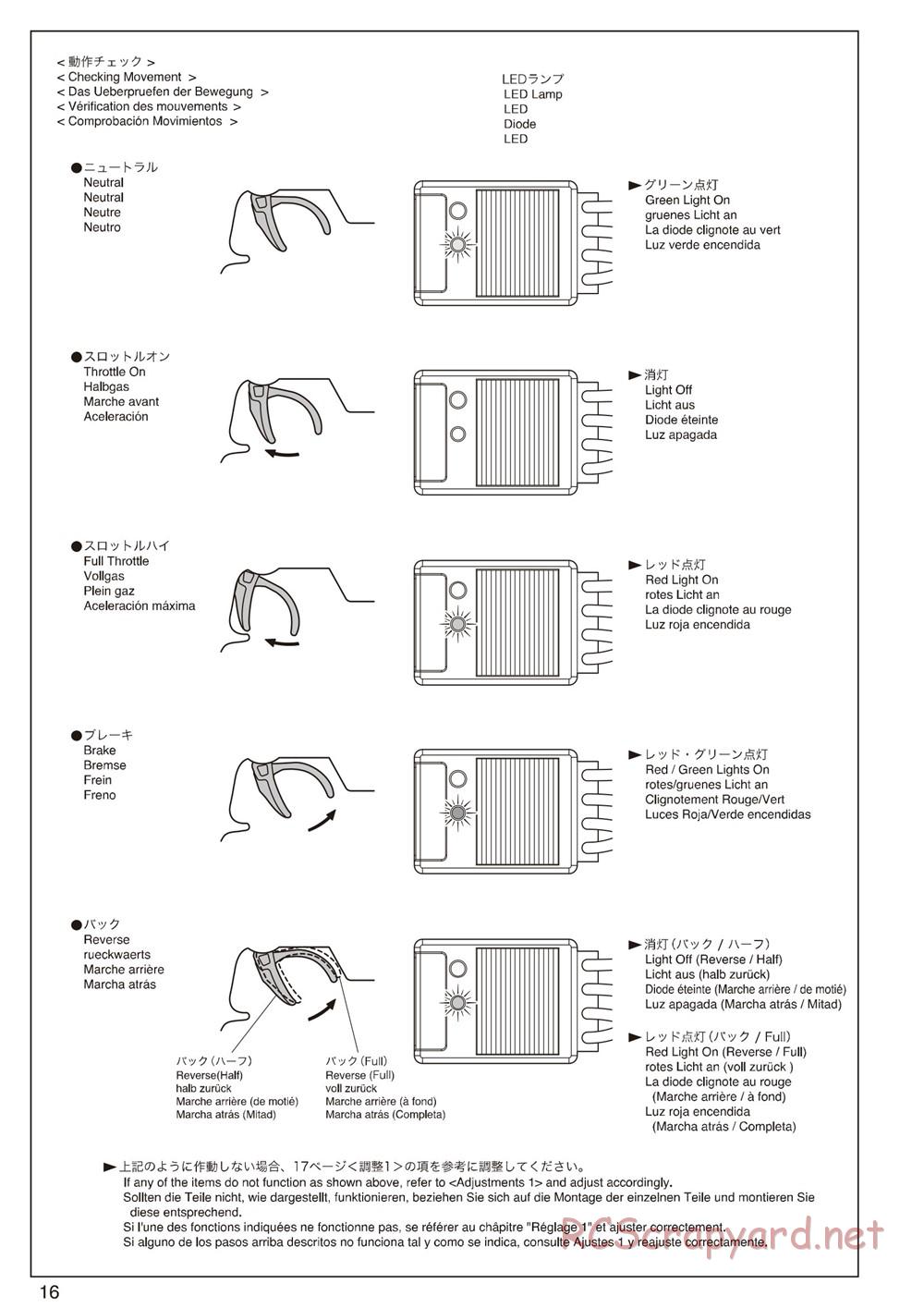 Kyosho - Ultima-DB - Manual - Page 16