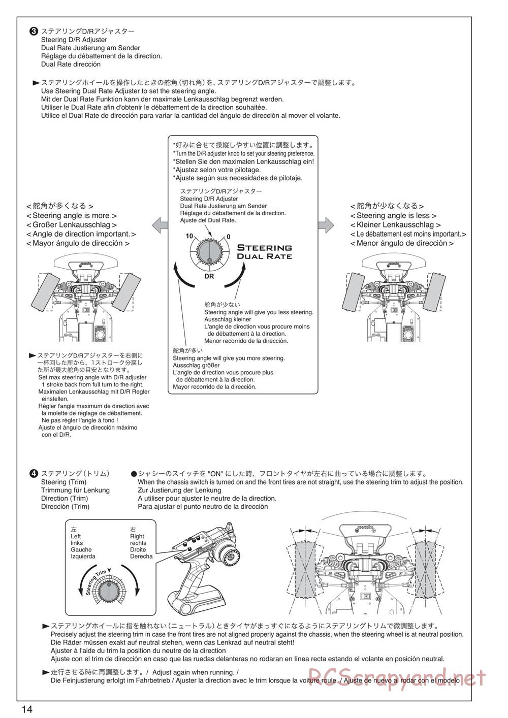 Kyosho - DMT-VE - Manual - Page 14