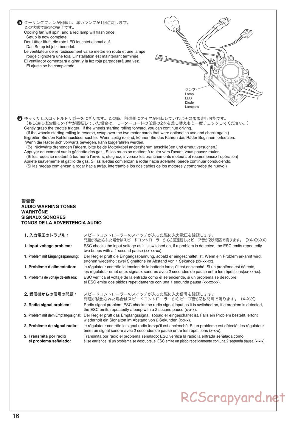 Kyosho - DMT-VE - Manual - Page 16