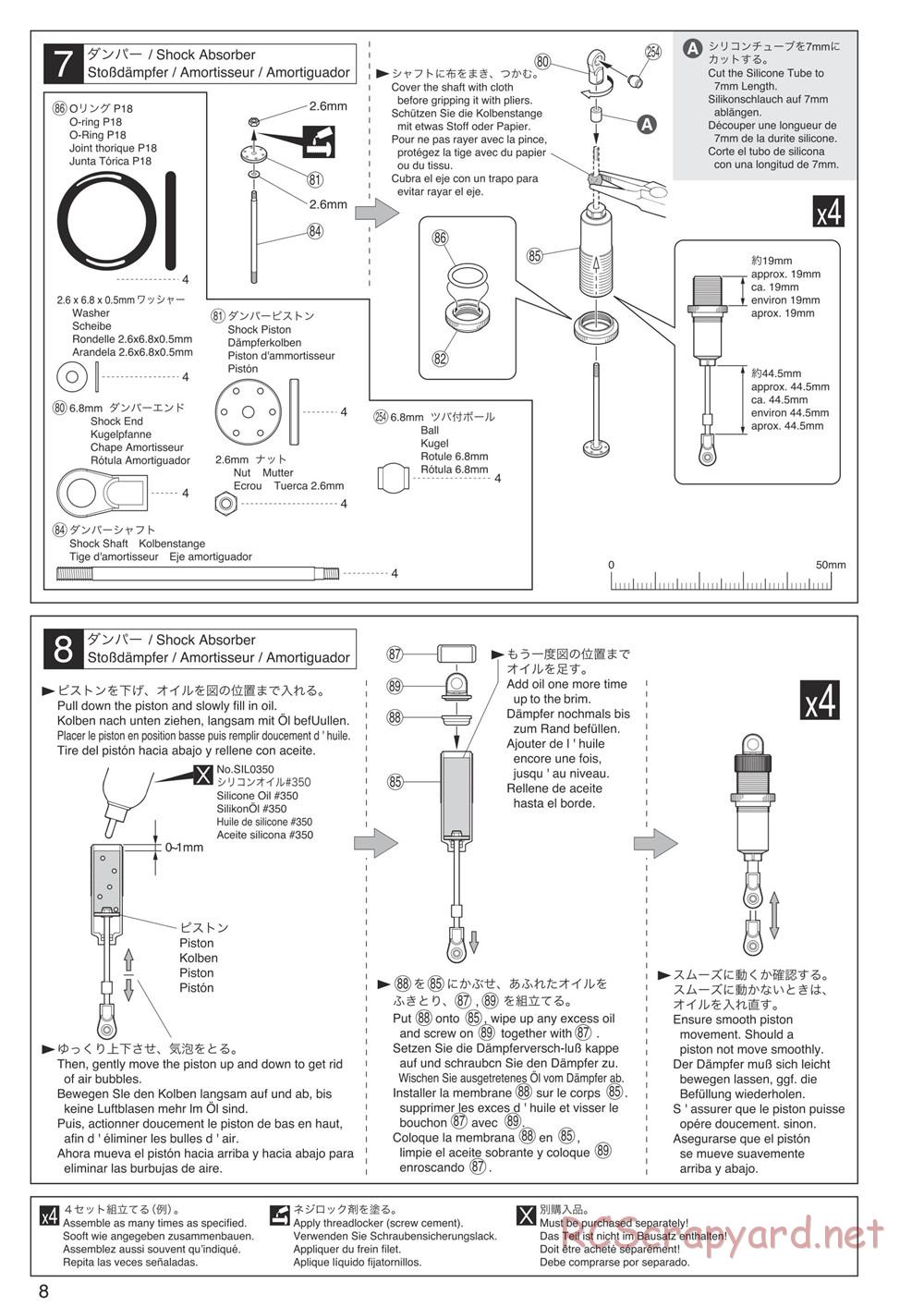 Kyosho - Mad Force Kruiser VE - Manual - Page 8