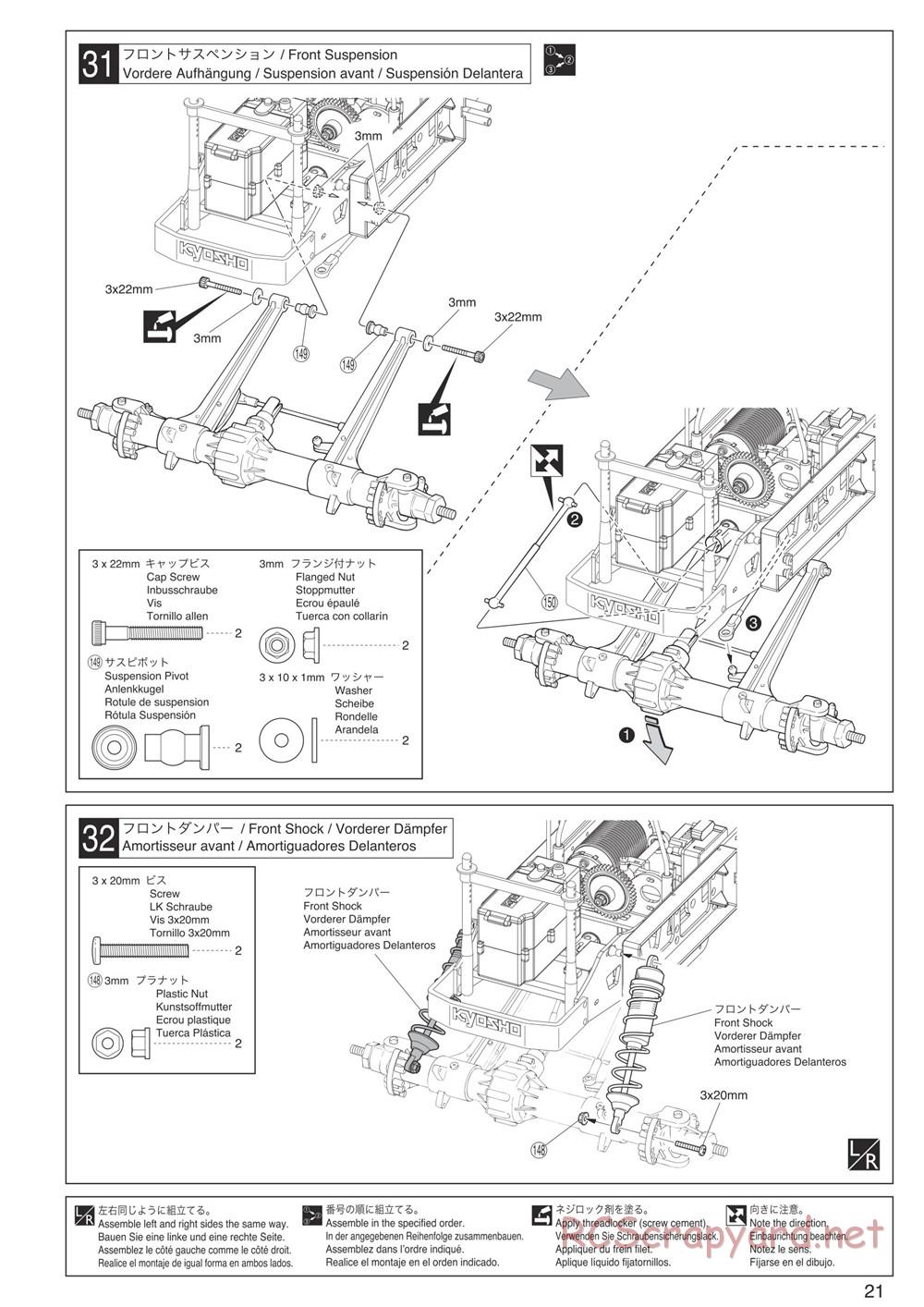 Kyosho - Mad Force Kruiser VE - Manual - Page 21