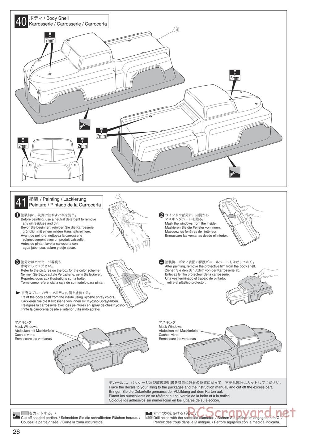 Kyosho - Mad Force Kruiser VE - Manual - Page 26