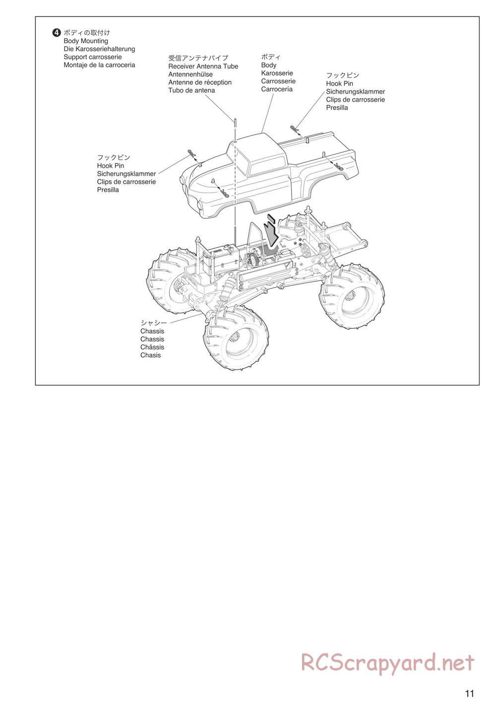 Kyosho - Mad Force Kruiser VE - Manual - Page 11