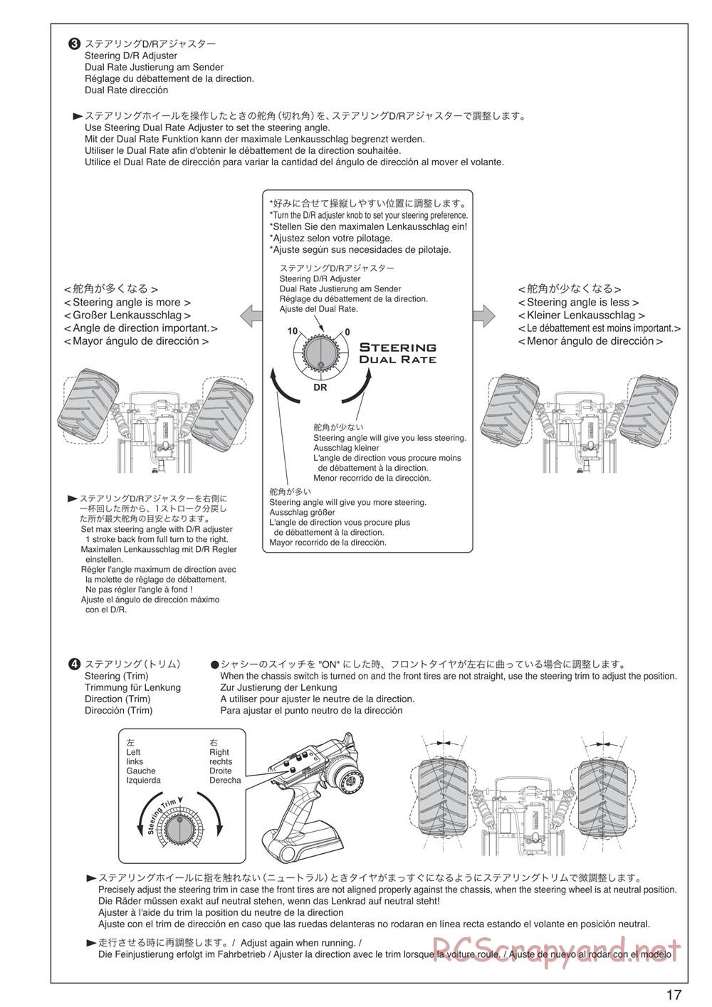 Kyosho - Mad Force Kruiser VE - Manual - Page 17