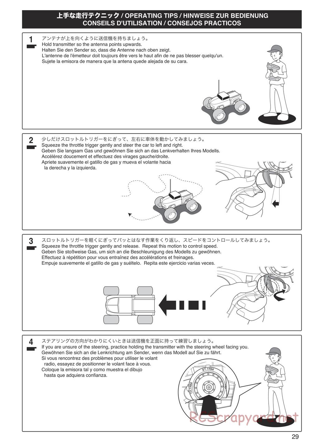 Kyosho - Mad Force Kruiser VE - Manual - Page 29