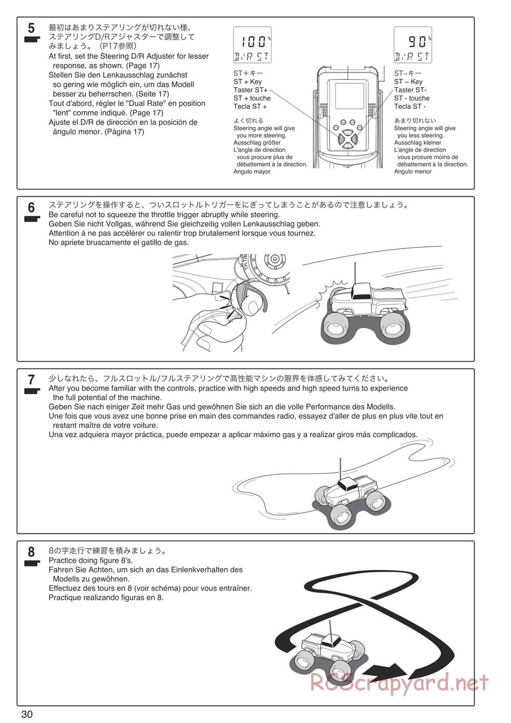 Kyosho - Mad Force Kruiser VE - Manual - Page 30