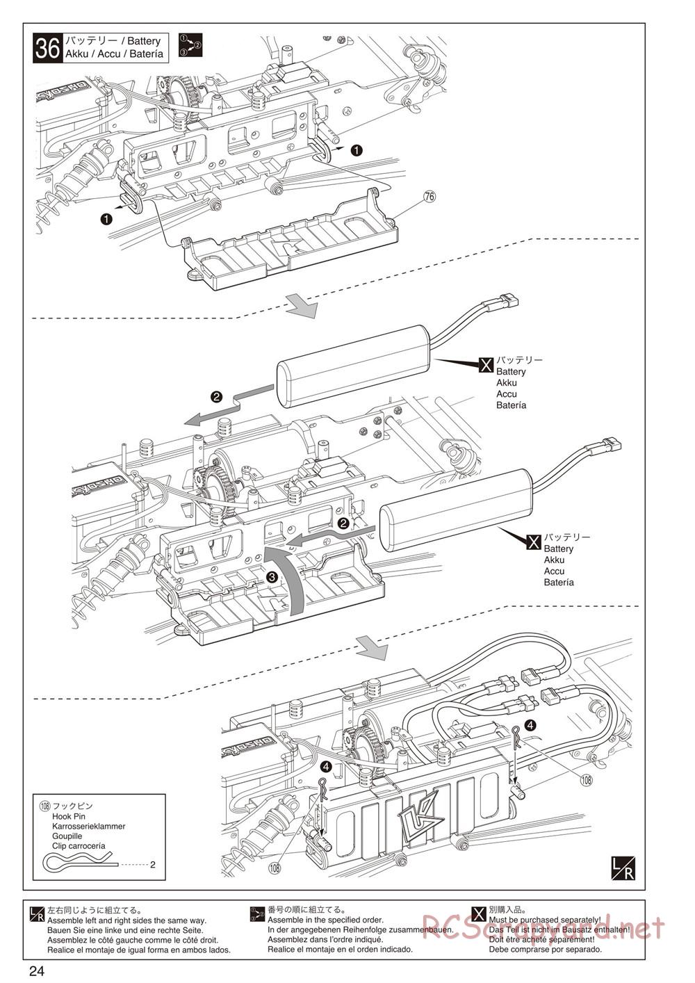 Kyosho - FO-XX VE - Manual - Page 24