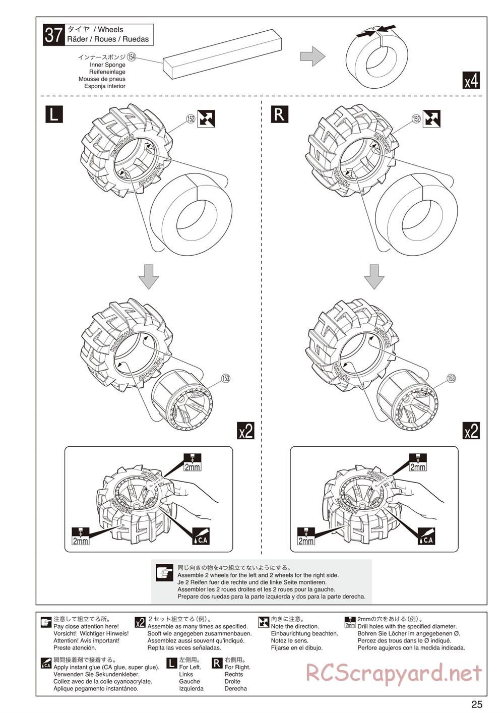 Kyosho - FO-XX VE - Manual - Page 25