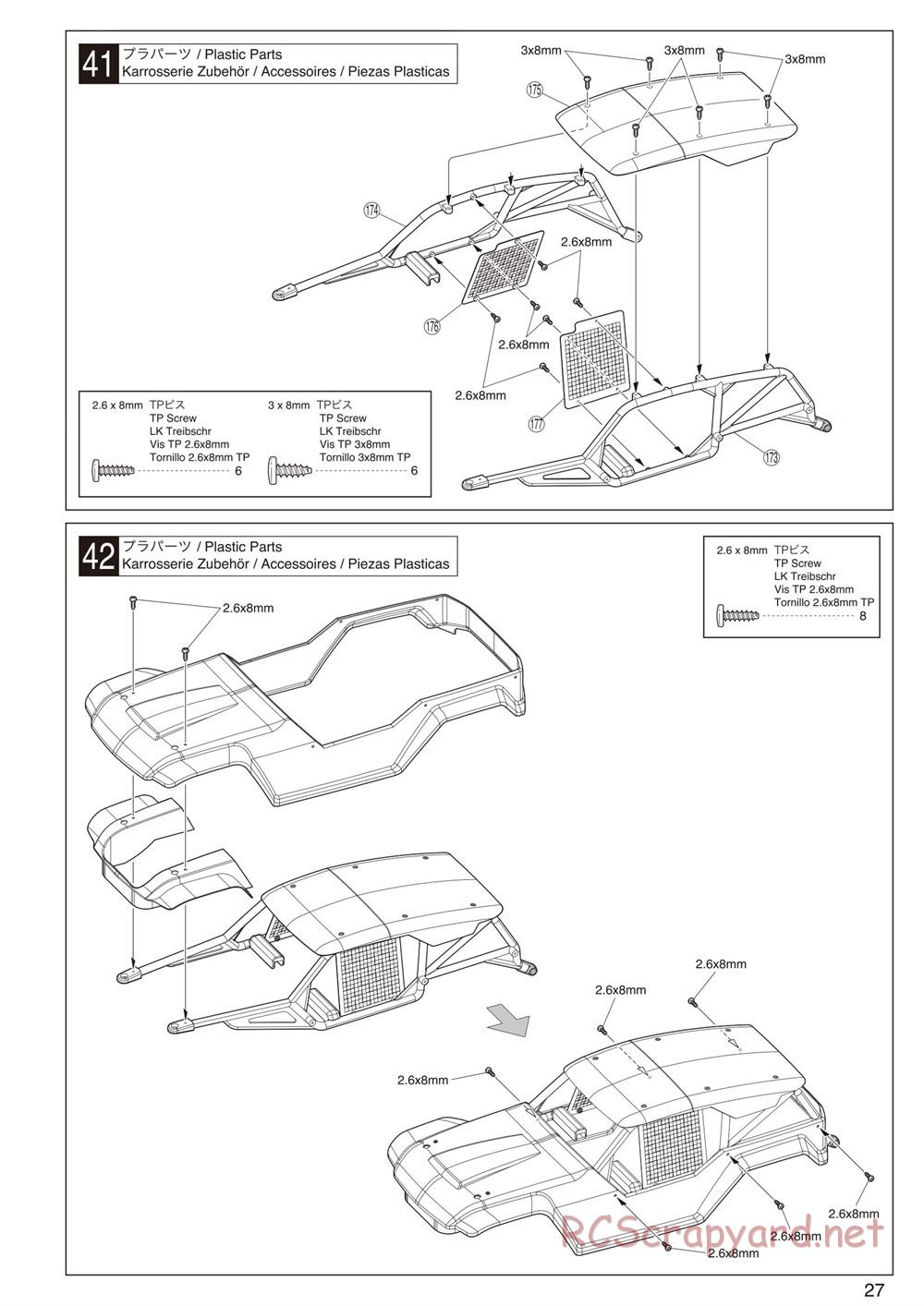 Kyosho - FO-XX VE - Manual - Page 27
