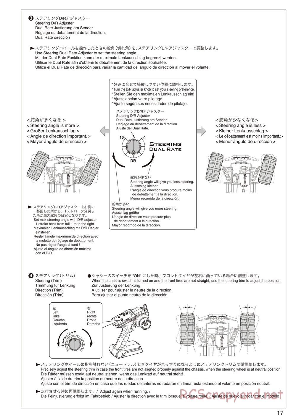 Kyosho - FO-XX VE - Manual - Page 17