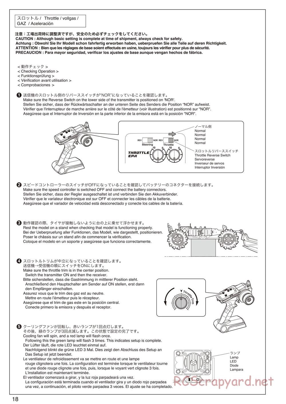 Kyosho - FO-XX VE - Manual - Page 18