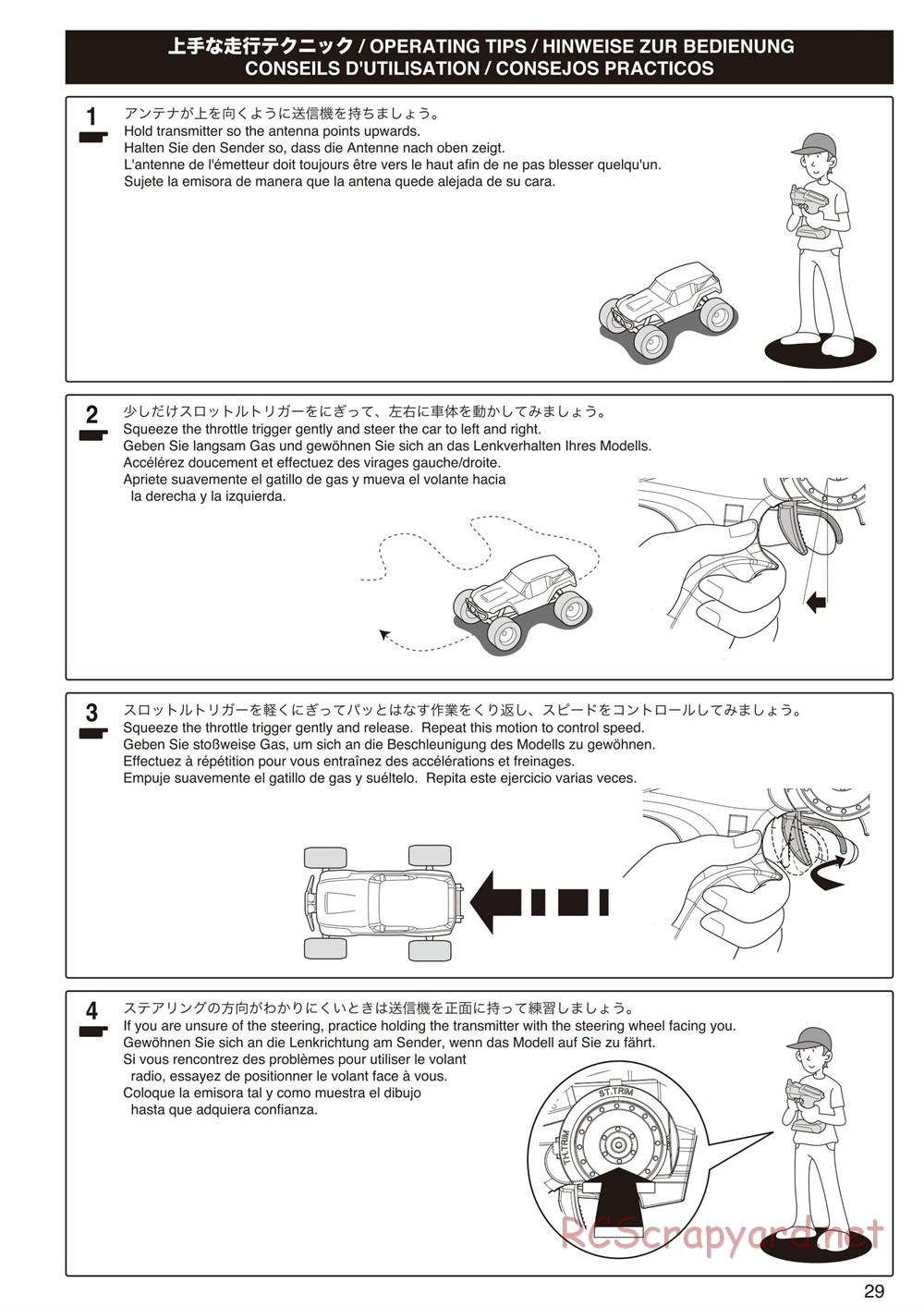 Kyosho - FO-XX VE - Manual - Page 29