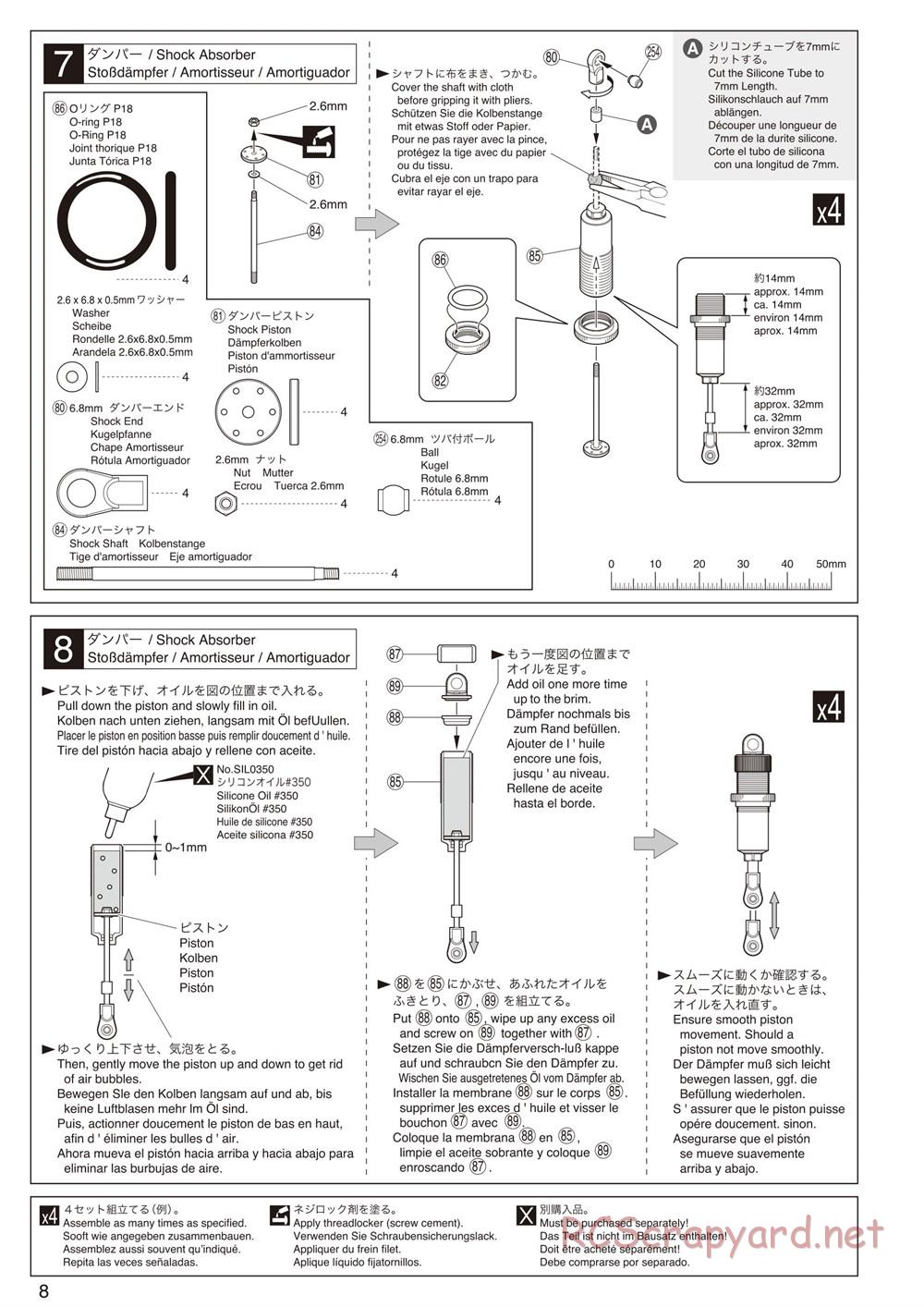Kyosho - Mad Force Kruiser 2.0 VE - Manual - Page 8