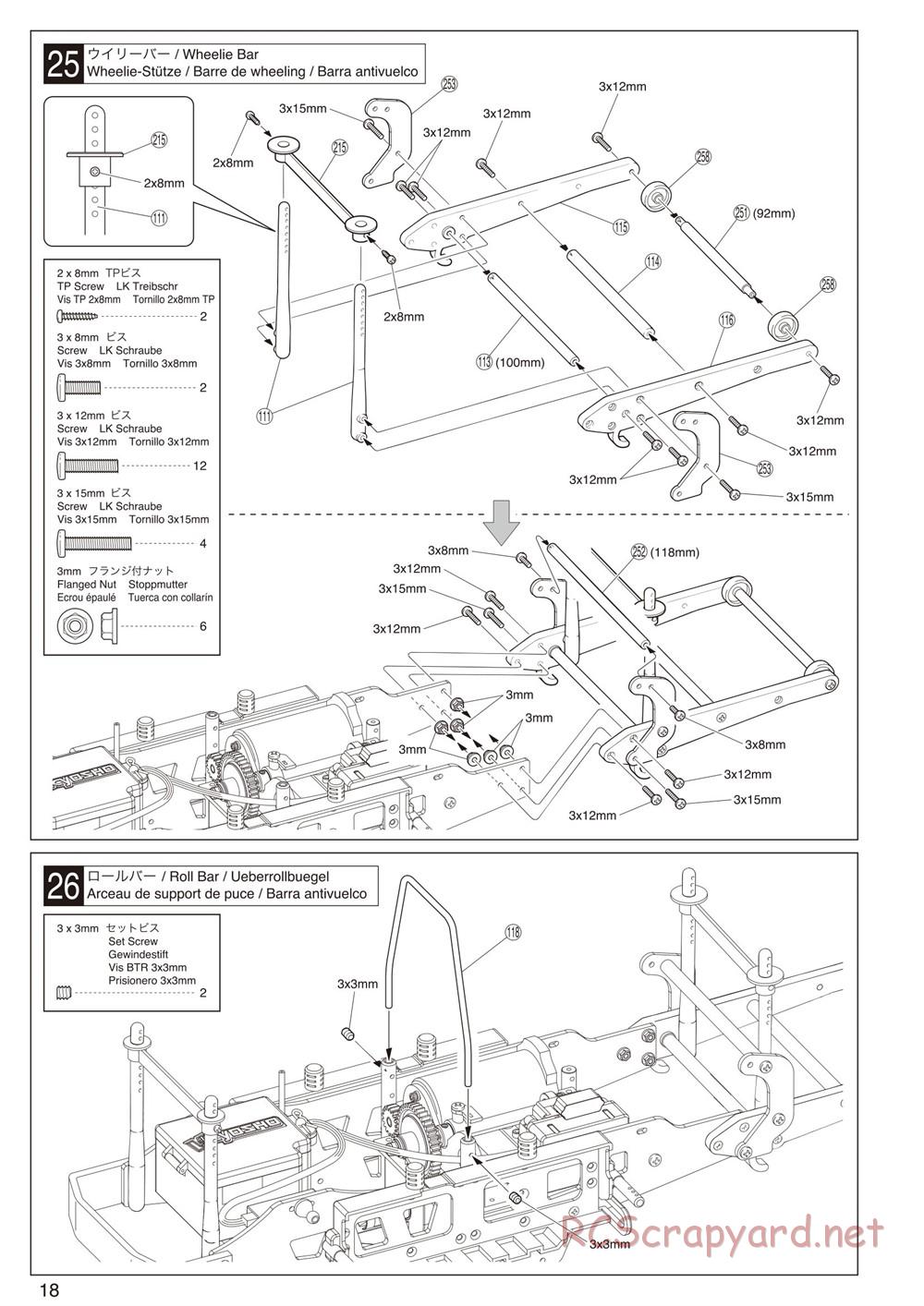 Kyosho - Mad Force Kruiser 2.0 VE - Manual - Page 18