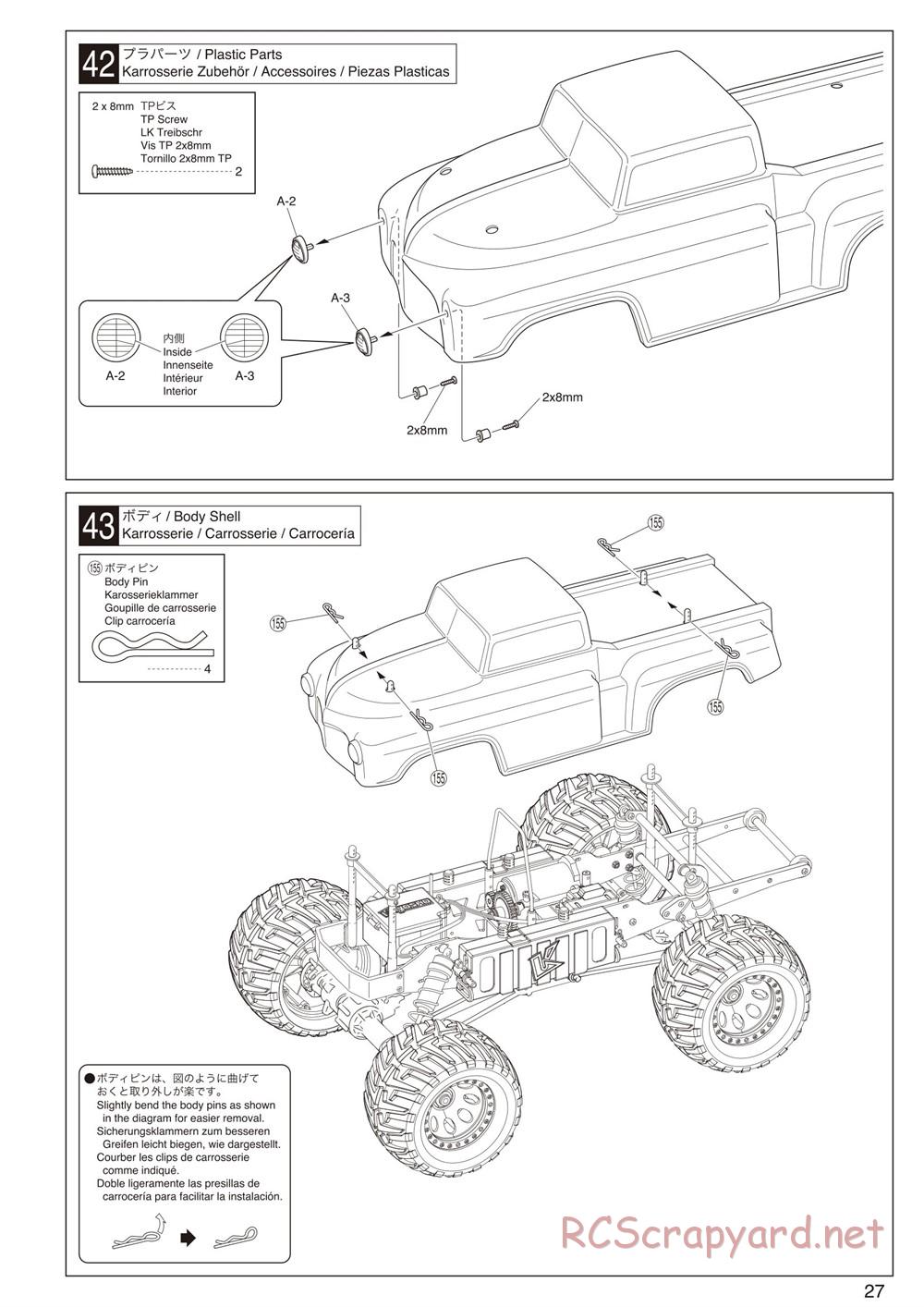 Kyosho - Mad Force Kruiser 2.0 VE - Manual - Page 27