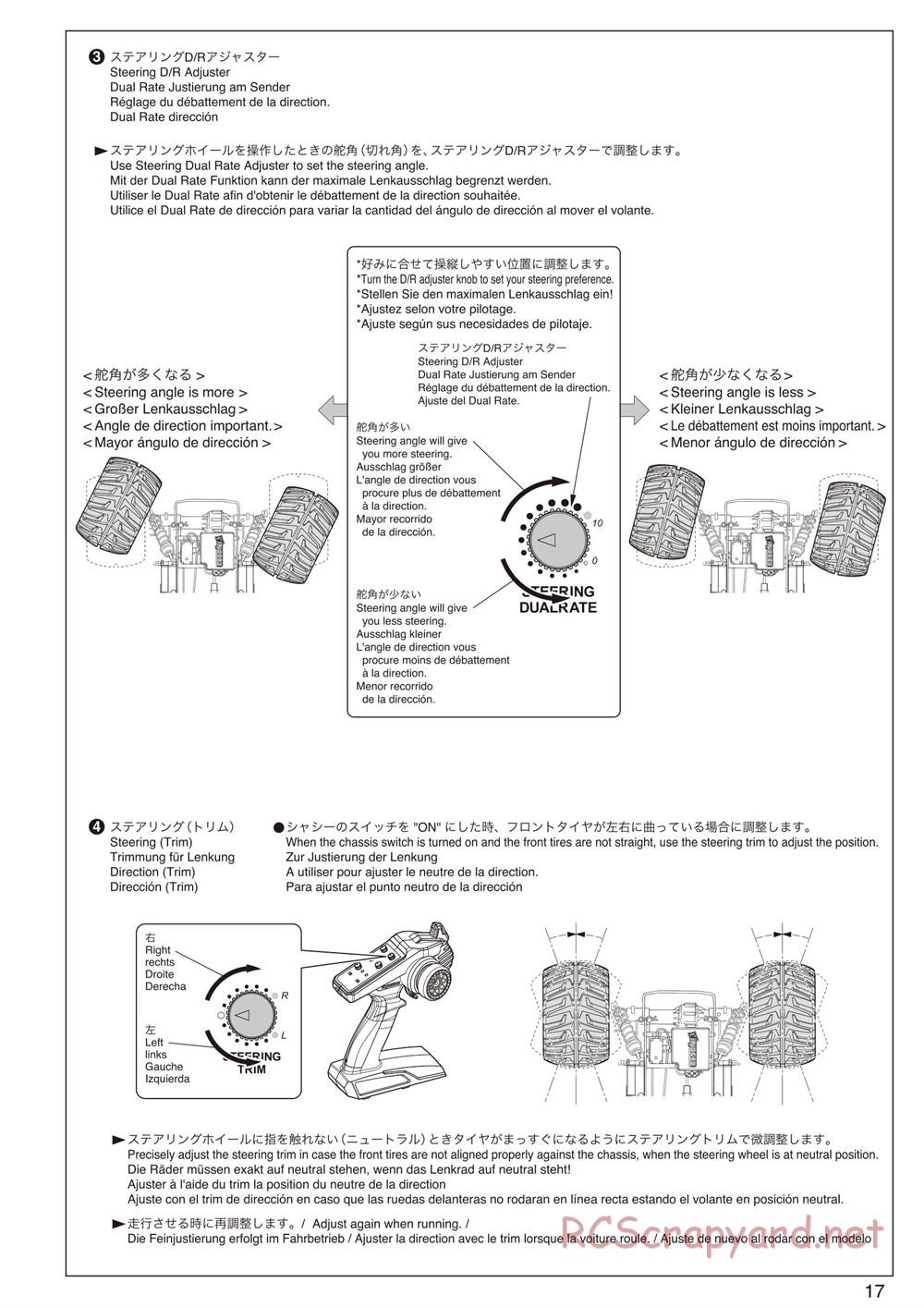 Kyosho - Mad Force Kruiser 2.0 VE - Manual - Page 17