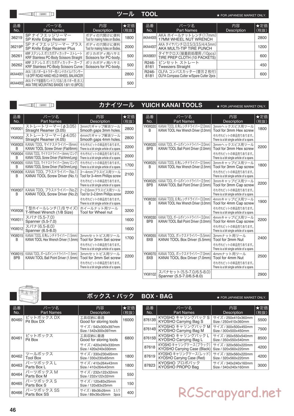 Kyosho - Inferno MP9e TKI4 - Manual - Page 45