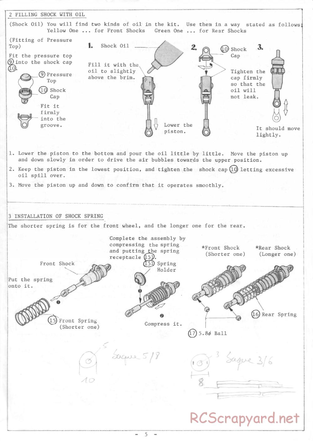 Kyosho - Burns 4WD - Manual - Page 5