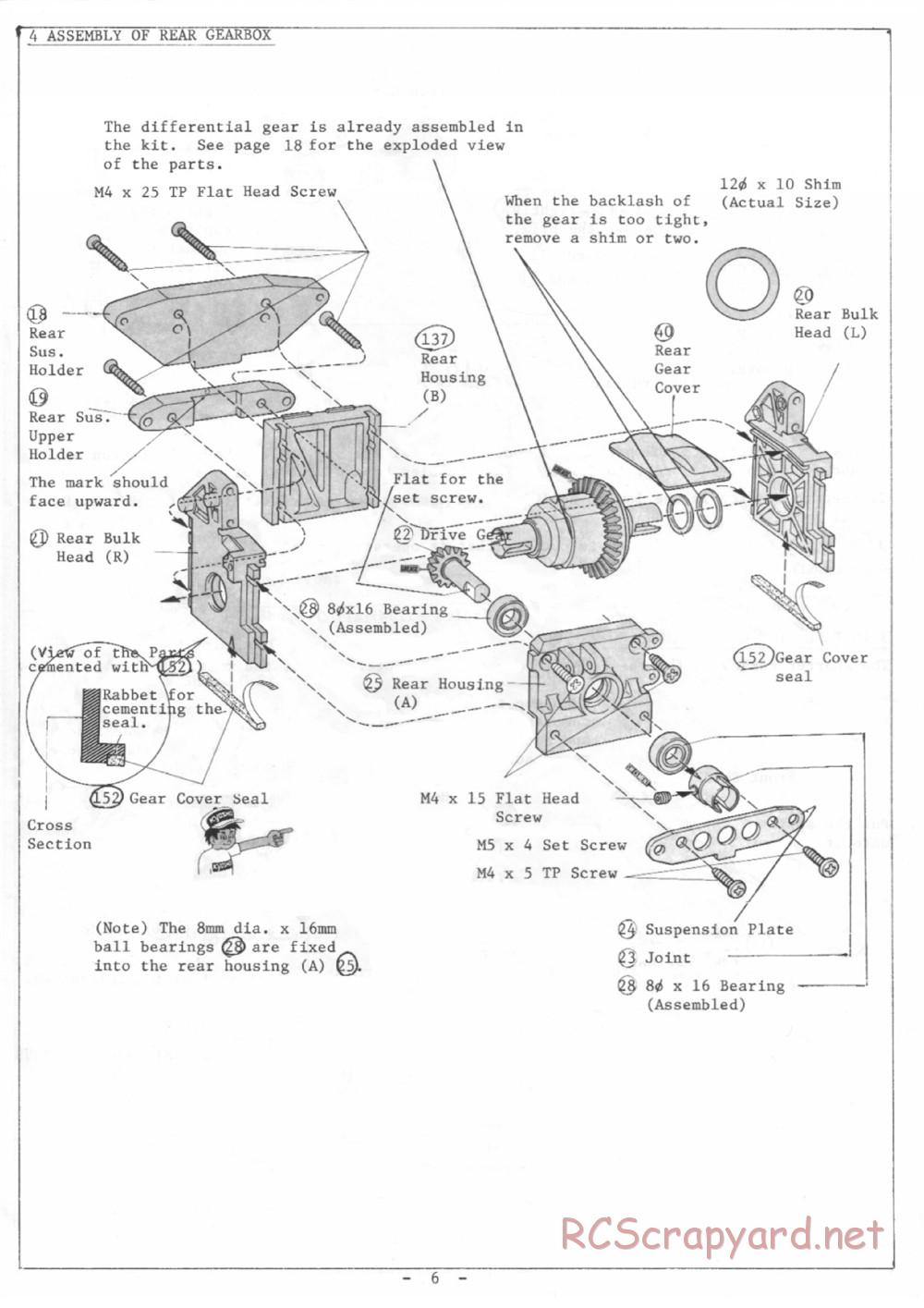 Kyosho - Burns 4WD - Manual - Page 6