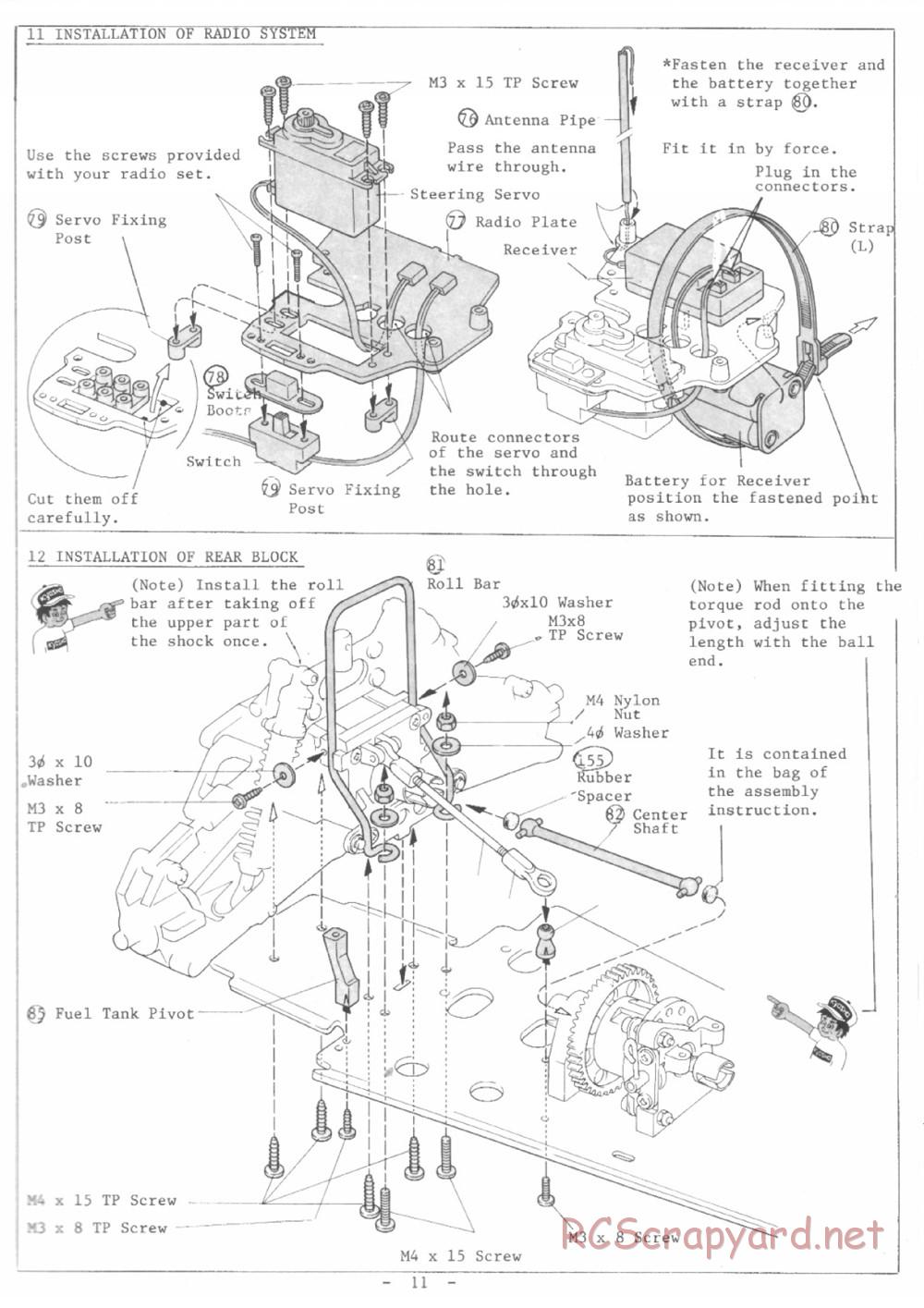 Kyosho - Burns 4WD - Manual - Page 11