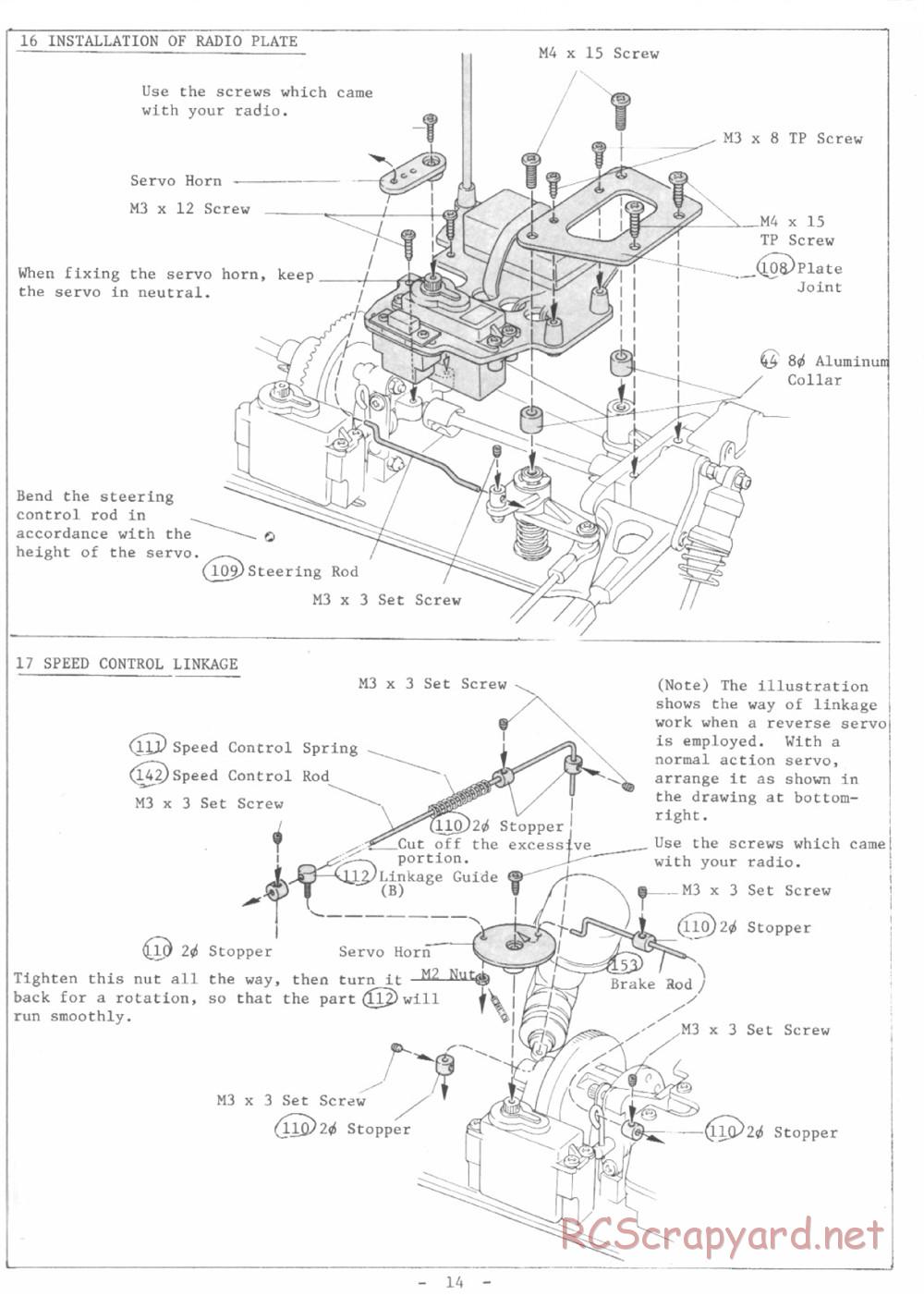 Kyosho - Burns 4WD - Manual - Page 14