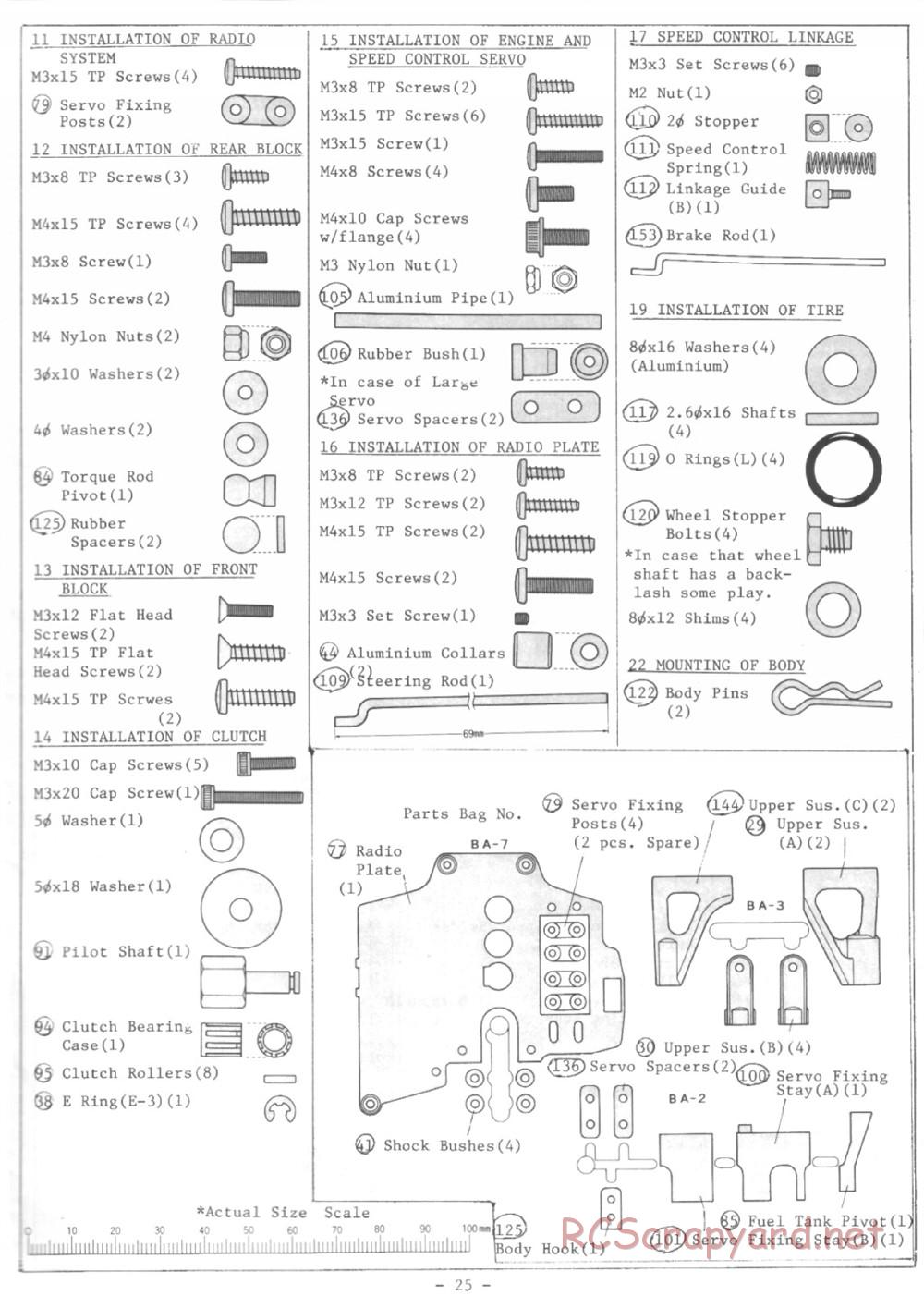 Kyosho - Burns 4WD - Manual - Page 25
