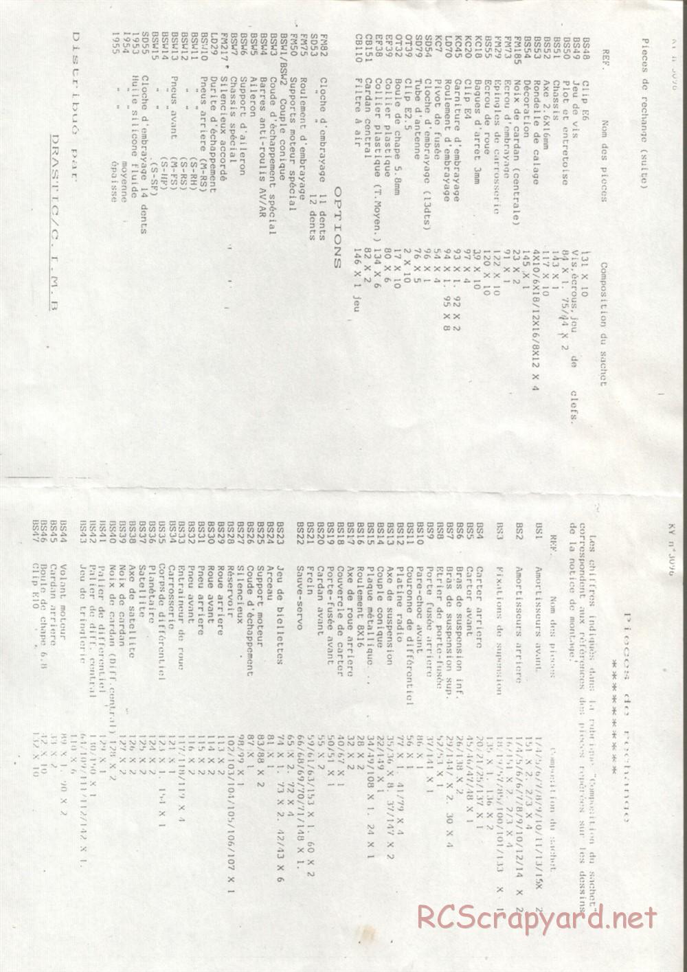 Kyosho - Burns 4WD - Manual - Page 29