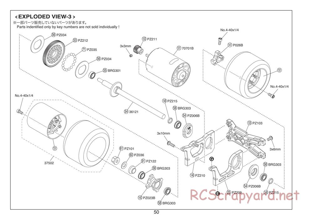 Kyosho - Plazma Lm - Exploded Views - Page 3