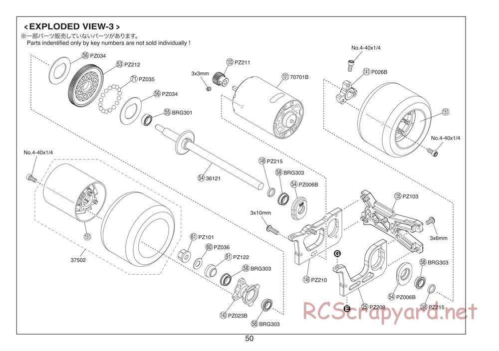 Kyosho - Plazma Lm - Manual - Page 50