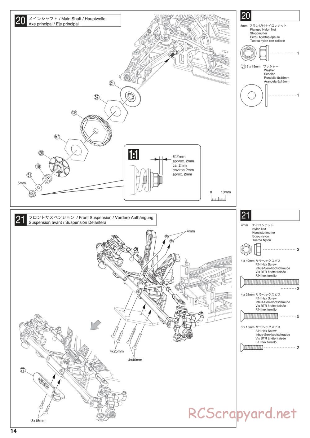 Kyosho - Scorpion XXL VE - Manual - Page 14